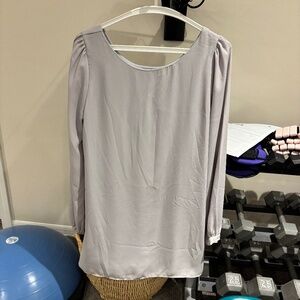 Lulu's Gray Dress